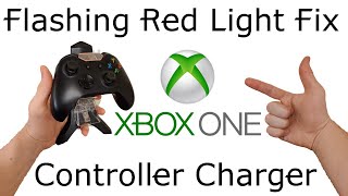 Flashing Red Light Fix for XboxOne Controller Charging Stand [upl. by Anawait]