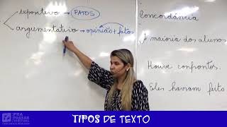 6  Tipos de Texto  Grasiela Cabral [upl. by Ailimaj]