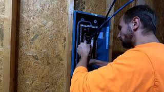 How To Install Electrical Panel 100 Amp [upl. by Soilisav924]