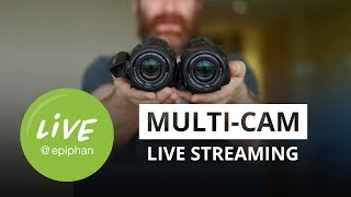 Multicamera live streaming setups [upl. by Ringo]