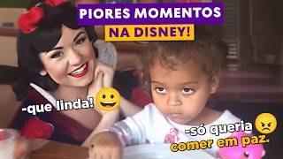 Piores Momentos Na Disney [upl. by Hachmin]