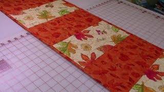 Easy Strip Table Runner [upl. by Bibah]