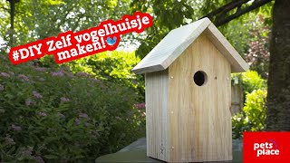 DIY zelf een vogelhuisje maken DIY vogel [upl. by Link]