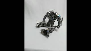 Transformers AOE Galvatron transformation stop motion  Unique Toys NeroBMB Fury Leader [upl. by Yvon]