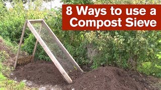 8 Ways to use a Compost Sieve [upl. by Netram]