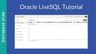 Oracle Live SQL Tutorial [upl. by Bethanne27]