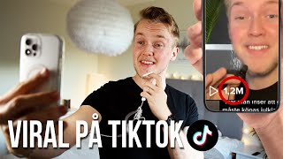 Hur man blir VIRAL på TikTok [upl. by Rosane]