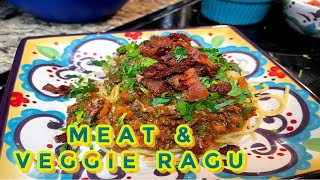 Meat and Veggie Ragu ala Bolognese HOME COOK [upl. by Gardia]