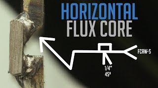 Horizontal Flux Core D11 Weld Test [upl. by Chuck]