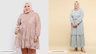 28 Model Baju Muslim Untuk Orang Gemuk Agar Terlihat Langsing [upl. by Acinej]