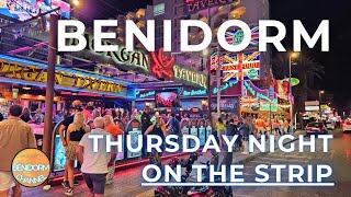 Benidorm  The Strip on Thursday Night [upl. by Sisco]