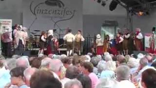 Welsh Folk Dancing  Dawns Flodau Nantgarw amp Ceiliog y Rhedyn [upl. by Cerallua]