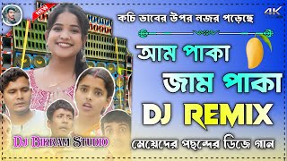 Aam Paka Jam Paka Dj Song  কচি ডাবের উপর নজর পড়েছে2024 Latest Hard Bass Mix Dj Bikram Studio [upl. by December]