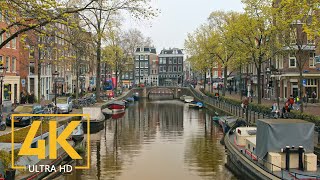 Trip to Amsterdam 4K Netherlands  Travel Film with Music  European Cities [upl. by Sproul]