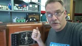 Easy How to add MP3 ipod Input to Vintage Tube Radio receiver by Dlab [upl. by Yliah855]