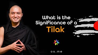 What is the Significance a Tilak Hindi with English CC [upl. by Schwerin]