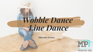 Wobble Dance Line Dance [upl. by Aivun526]