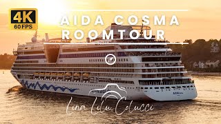 Aida Cosma Roomtour Premium Zimmer mit Balkon Deck 16 [upl. by Poulter]