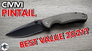 Civivi Pintail Folding Knife  Overview and Review [upl. by Zitvaa]