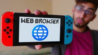 Nintendo Switch Secret Web Browser Facebook  How To [upl. by Uttasta]