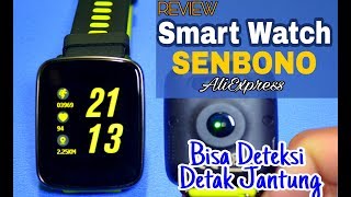 Review Smartwatch SBNVG68KerenTahan Air Dan Elegan [upl. by Eilerua]