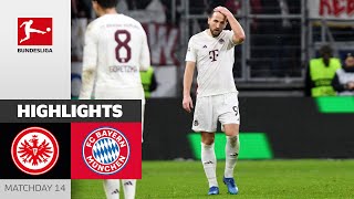 Frankfurt  FC Bayern 51  Highlights  MD 14 – Bundesliga 2324 [upl. by Maryl300]