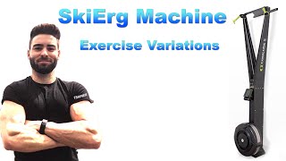 SkiErg Machine Exercise Variations [upl. by Baylor]