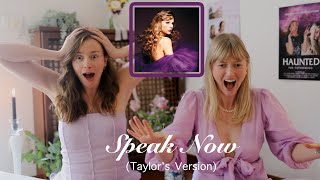 ALBUM REACTION Speak Now Taylors Version [upl. by Aleuname]