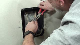 How To Install Cadet Wall Heater 101 [upl. by Enimassej212]