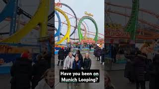 Munich Looping rollercoaster winterwonderlonUK [upl. by Amberly112]