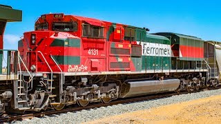 Ferromex Trains In Mexicali [upl. by Gabrielli]