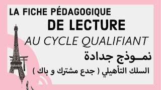 La fiche pédagogique de lecture pour Le cycle QUALIFIANT  Exp  incipit de la boîte à merveilles [upl. by Naerol]