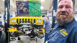 I Cant Do ThisNothing But Failure Fixing The Jeep Banana [upl. by Nomzed]