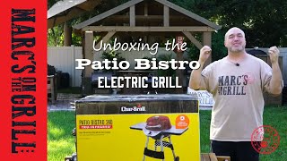 Unboxing Patio Bistro Electric Grill from CharBroil [upl. by Nnyllaf]