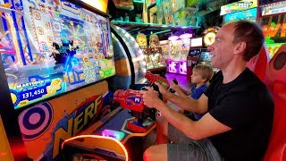 Playing Games at Martys Playland Arcade [upl. by Proudfoot]