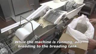 Automaticbatterbreadingmachinewmv [upl. by Royd217]