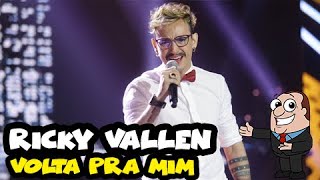 RICKY VALLEN cantou muito quotVolta pra mimquot  SHADOW BRASIL  PROGRAMA RAUL GIL [upl. by Sutit]