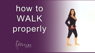 Posture Coach Explains How to WALK Properly [upl. by Ominoreg]