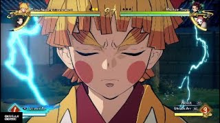 Updated 5 Advanced ED Zenitsu Combos For High Level Matches  Demon Slayer Hinokami Chronicles [upl. by Giamo]