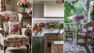 Vintage country charm Beautiful cottage farmhouse decorating ideas [upl. by Adniled]