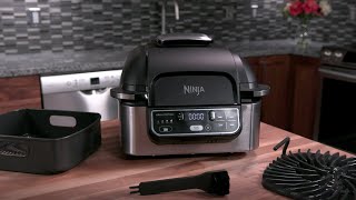 How to Use Your Ninja® Foodi™ Grill Functions AG300 [upl. by Gally]