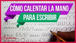 ✍️ Cómo Soltar la Mano para Escribir Ejercicios de Calentamiento [upl. by Dlawso]