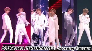 ATEEZ  2019 MAMA Performance  Yeosang Fancam [upl. by Kubis229]