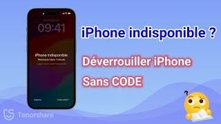 【2024】iPhone indisponible ？Déverrouiller un iPhone sans CODE [upl. by Stefa]