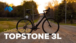 Cannondale Topstone 3L Gravel Bike Review [upl. by Bornstein]