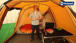 A tour of the Outwell Oregon 5 tent [upl. by Arebma]