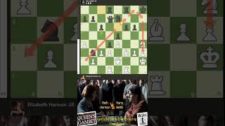 Elizabeth Harmon vs Harry Beltik Short The Queens Gambit [upl. by Trefler291]