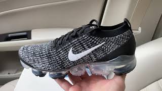 Nike Air Vapormax Flyknit 3 Oreo shoes [upl. by Aniuqahs321]