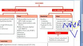 PSM 117 Live attenuated vaccines Killed toxoids Classification Classify [upl. by Clarke267]