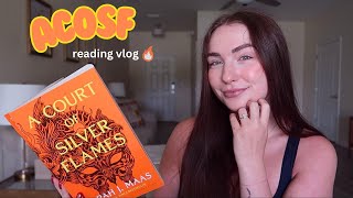 finishing the ACOTAR series 🔥🗡️ full spoiler reading vlog [upl. by Yerffoej]